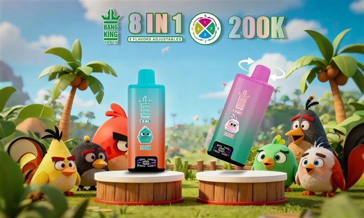 Bang King 200000 パフ ベイプ 8 in 1 フレーバー